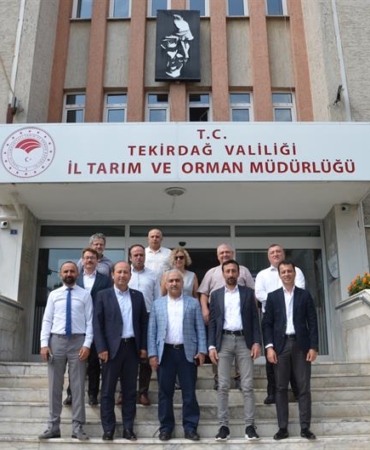 Tekirdağ Heyeti, Başkan Özalp’e Ziyaretle İşbirliğinin Sesini Yükseltti