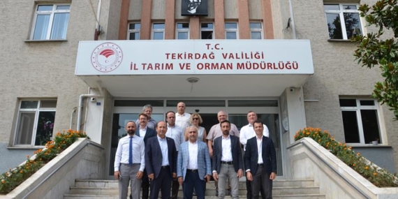 Tekirdağ Heyeti, Başkan Özalp’e Ziyaretle İşbirliğinin Sesini Yükseltti