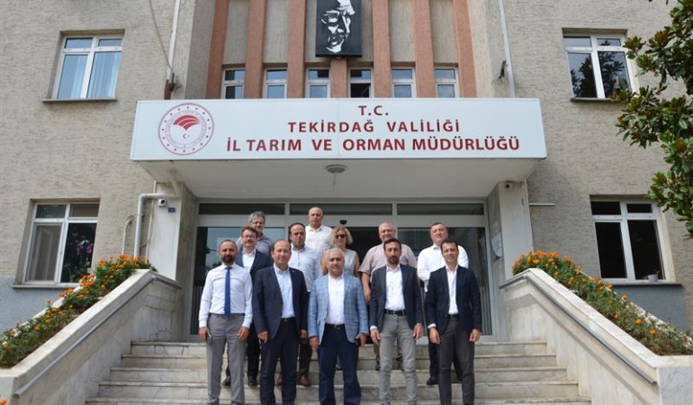 Tekirdağ Heyeti, Başkan Özalp’e Ziyaretle İşbirliğinin Sesini Yükseltti