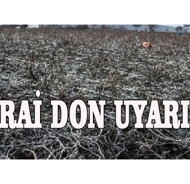 Kırklareli Zirai Don Uyarısı: Bu Tehlike 8-11 Nisan’da Geliyor!