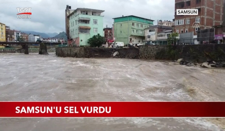 Samsun Sel Kurtarma Operasyonu: 30 Kişiyi Hayata Dönüş
