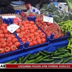 Kırklareli Çarşamba Pazarında Uygun Fiyatlı Yaz Meyveleri