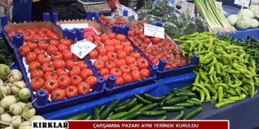 Kırklareli Çarşamba Pazarında Uygun Fiyatlı Yaz Meyveleri