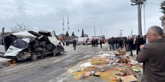 Samsun’da Kaza: Hafif Ticari Araç Şarampole Yuvarlandı